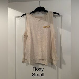 Roxy sleeveless top.